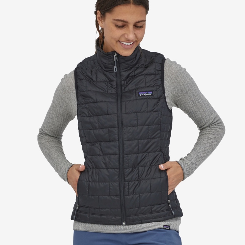 Patagonia Black Quilted Vest